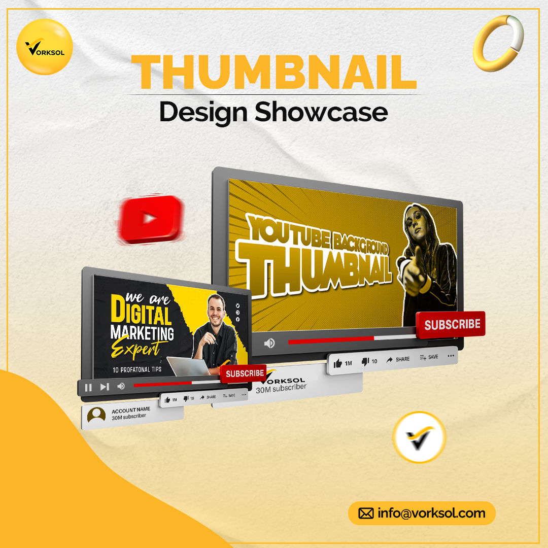 Thumbnail Design Services - Vorksol